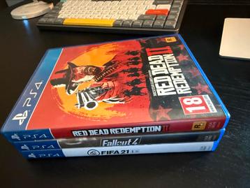 PS4 spellenpakket, oa RDR2 beschikbaar voor biedingen