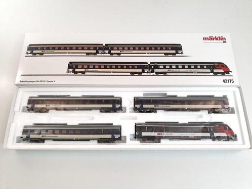 Marklin 42175 Zwitserse wagonset BLS, Hobby en Vrije tijd, Modeltreinen | H0, Nieuw, Wagon, Wisselstroom, Märklin, Ophalen of Verzenden