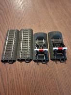MARKLIN C RAILS  STOOTBLOK EN PASSTUKJES, Wisselstroom, Rails, Ophalen of Verzenden, Zo goed als nieuw