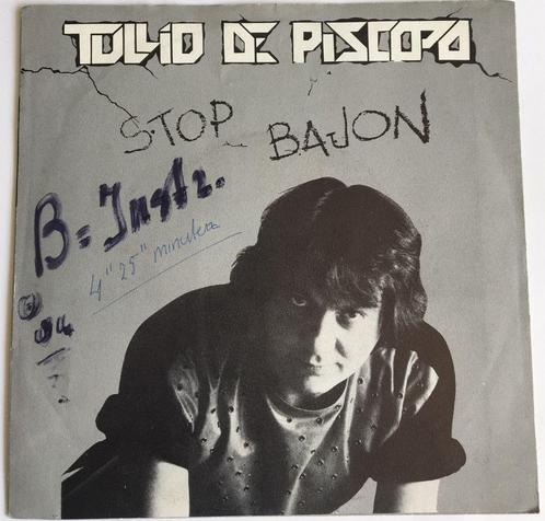 Tullio De Piscopo – Stop Bajon, Cd's en Dvd's, Vinyl Singles, Zo goed als nieuw, Single, Pop, 7 inch, Verzenden