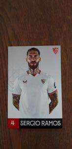 Spelerskaart Sergio Ramos Sevilla FC, Verzenden, Nieuw, Buitenlandse clubs, Spelerskaart