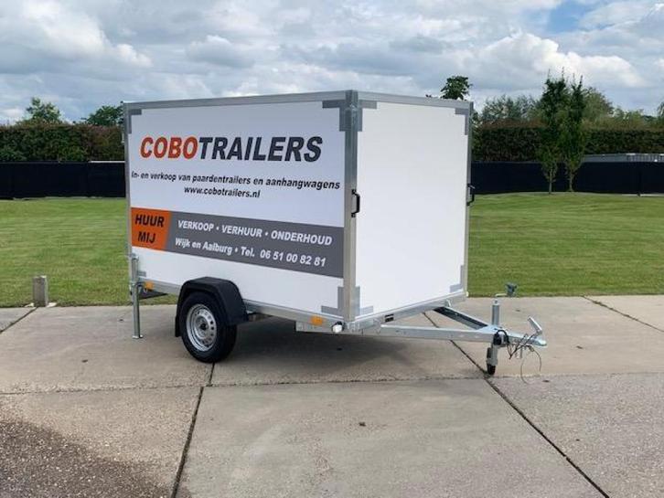 gesloten aanhangwagen / HUREN ? /, Auto diversen, Aanhangers en Bagagewagens, Nieuw