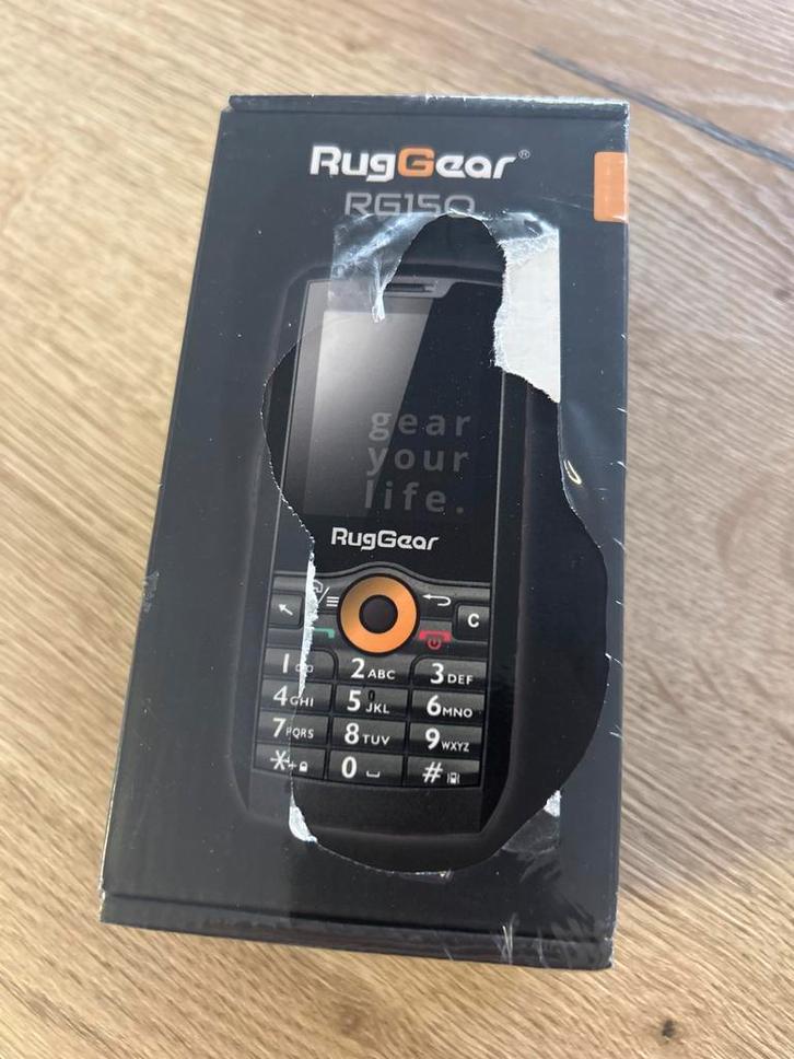 RugGear RG150 - Nieuw in doos!, Telecommunicatie, Mobiele telefoons | Overige merken, Nieuw, Zonder abonnement, Zonder simlock