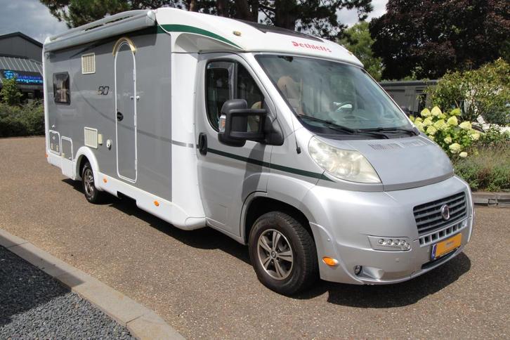 Dethleffs T6901 Eigthy (bj 2012), Caravans en Kamperen, Campers, Bedrijf, tot en met 4, Half-integraal, Dethleffs, Diesel, 7 tot 8 meter