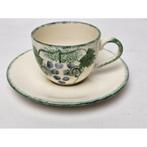 # Poole Pottery england kop en schotels. Hand painted, Huis en Inrichting, Keuken | Servies, Gebruikt, Ophalen of Verzenden, Overige stijlen