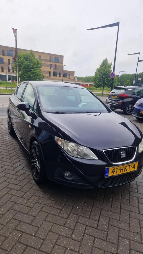 Seat Ibiza 1.4 63KW 5DRS 2009 Zwart, Auto's, Seat, Bedrijf, Ibiza, Benzine, C, Hatchback, Handgeschakeld, Origineel Nederlands