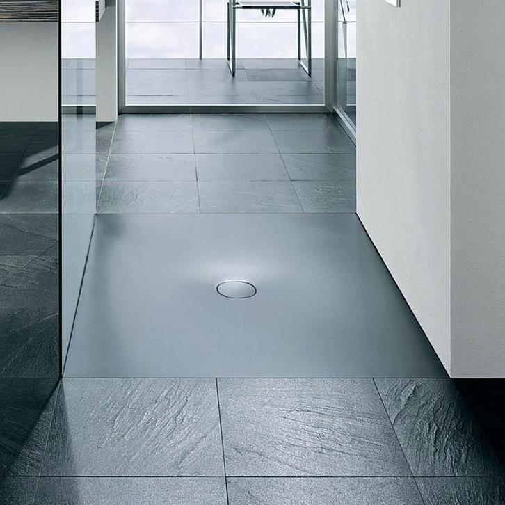 BetteFloor douchebak 90x90 cm antraciet met douchebak-wtw, Doe-het-zelf en Verbouw, Sanitair, Nieuw, Douche, Ophalen