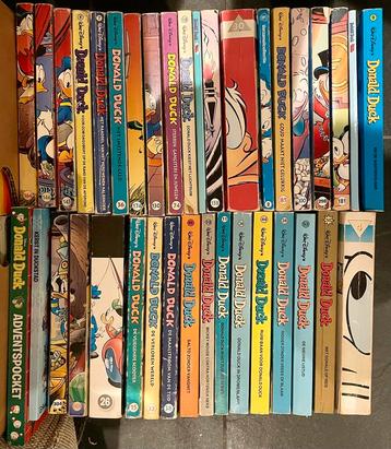 Set van 37 Donald Duck pockets: GOEDKOOP! Prijs-kwaliteit! beschikbaar voor biedingen