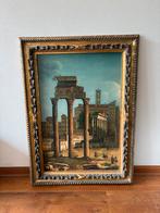 Olieverfschilderij in de stijl van Canaletto Romeins, Ophalen of Verzenden