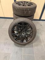 Audi A6/A8 zwarte velgen met Goodyear winterbanden, Auto-onderdelen, Banden en Velgen, Ophalen, Gebruikt, 265 mm, Banden en Velgen