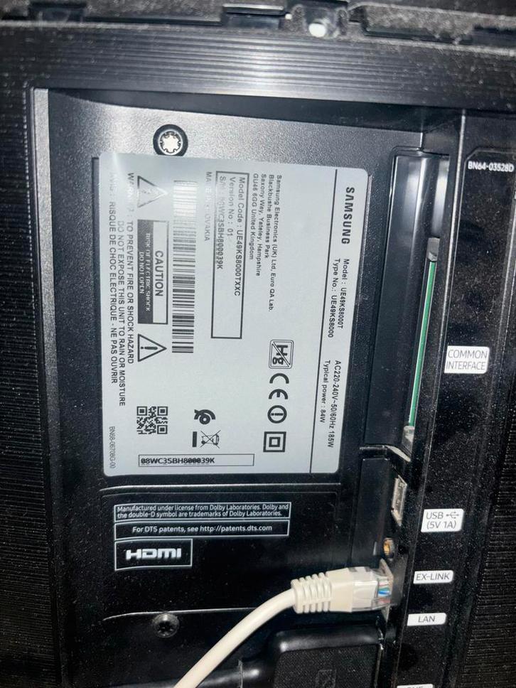 Samsung UE49KS9000 4K Smart TV, Audio, Tv en Foto, Televisies, Gebruikt, LED, 40 tot 60 cm, 4k (UHD), Samsung, 100 Hz, Smart TV