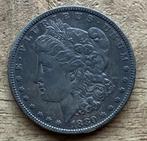 Morgan Dollar 1880, Ophalen, Noord-Amerika, Losse munt, Zilver