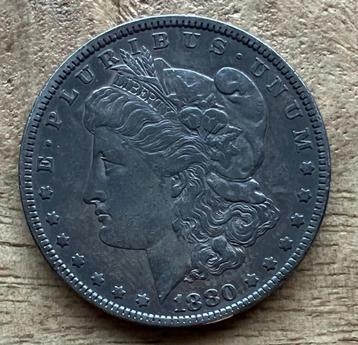 Morgan Dollar 1880 beschikbaar voor biedingen