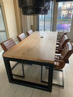 Eikenhouten eettafel, Huis en Inrichting, Tafels | Eettafels, Ophalen, Zo goed als nieuw