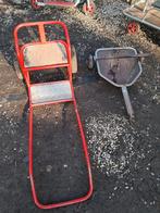 Fiets karretjes, Ophalen, Gebruikt