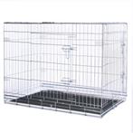 Brekz bench XL verzinkt incl dekentje, Ophalen, Hondenkennel, 65 tot 100 cm, Zo goed als nieuw