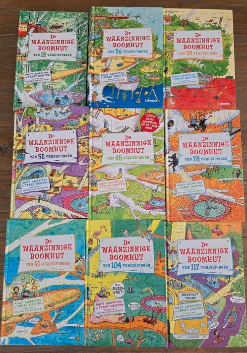 De waanzinnige boomhut serie NL, deel 1 tm 9, Andy & Terry, Boeken, Kinderboeken | Jeugd | onder 10 jaar, Ophalen of Verzenden