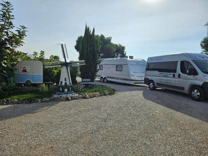 Caravan stalling spanje Costa Azahar Finca perspectiva, Caravans en Kamperen, Caravanstallingen