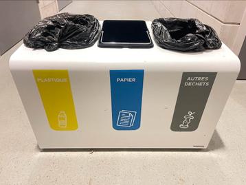 Prachtige soteerbak 3 bakken voor papier, gft, plastic in 1 beschikbaar voor biedingen