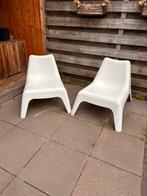 2 Tuinstoelen Ikea PS Vago, Tuin en Terras, Tuinstoelen, Ophalen, Zo goed als nieuw, Kunststof, Stapelbaar