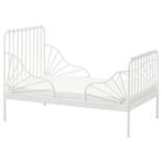 IKEA Minnen Meegroeibed - Wit, Kinderen en Baby's, Kinderkamer | Bedden, Ophalen, 70 tot 85 cm, Zo goed als nieuw, Matras