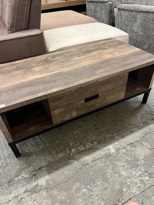 Grijze salontafel 45/120/60cm, Huis en Inrichting, Tafels | Salontafels, Minder dan 50 cm, 50 tot 100 cm, Rechthoekig, Ophalen
