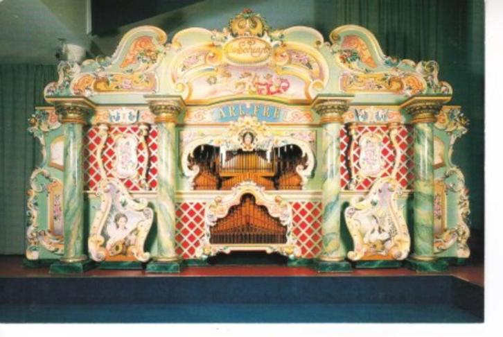 UTRECHT,- Kermis Concertorgel "De Schuyt"Carl Frei.06-11, Verzamelen, Ansichtkaarten | Themakaarten, Ongelopen, 1980 tot heden