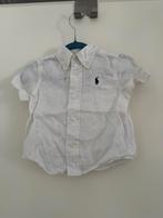 Baby Ralph Lauren linnen overhemd polo bloes blouse wit 74, Ophalen of Verzenden, Zo goed als nieuw, Overhemdje of Bloesje, Jongetje