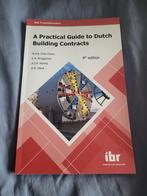 A practical guide to Dutch building contracts, Boeken, Sociale wetenschap, Ophalen of Verzenden, Zo goed als nieuw, M.A.B. Chao-Duivis; E.M. Bruggeman; A.Z.R. Koning; A.M. Ubink