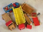 Lot retro oude auto's van hout 1950-1960, Antiek en Kunst, Antiek | Speelgoed, Ophalen of Verzenden