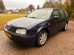 Volkswagen Golf 1.4 Variant 55KW 1999 Blauw, Auto's, Volkswagen, Voorwielaandrijving, 1141 kg, 74 pk, Zwart
