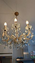 Kroonluchter Glas & Zilver, Ophalen, Gebruikt, Glas