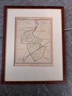 Antieke gravure Nieuwenhoorn, Antiek en Kunst, Kunst | Etsen en Gravures, Ophalen of Verzenden