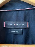 Overhemd Tommy Hilfiger mt 41 met linnen, Kleding | Heren, Overhemden, Blauw, Tommy Hilfiger, Ophalen of Verzenden, Zo goed als nieuw