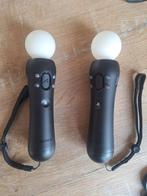 2x playstation move controllers V2 voor playstation 4 en 5, S, Ophalen of Verzenden, Zo goed als nieuw, S