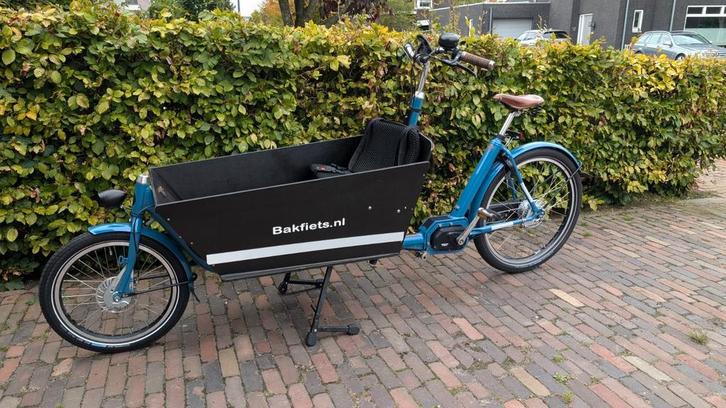 Bakfiets NL long cruiser electrisch, Fietsen en Brommers, Fietsen | Bakfietsen, Zo goed als nieuw, Ophalen