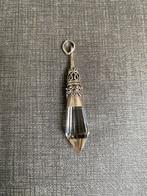 Hanger / pendel zilver met bergkristal, Ophalen of Verzenden, Zilver