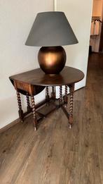 Antieke tafel met inklapbaar blad, Ophalen