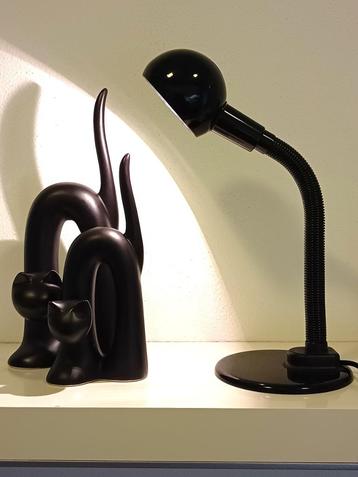 zwart metalen vintage tafellamp (design van Brilliant) 35047 beschikbaar voor biedingen