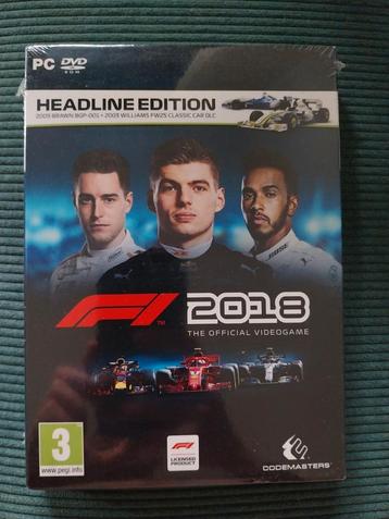 F1 2018 max verstappen pc game nieuw in seal beschikbaar voor biedingen