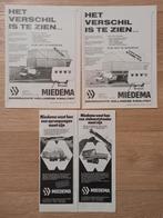Miedema advertenties., Ophalen of Verzenden, 1920 tot 1940, Tijdschrift