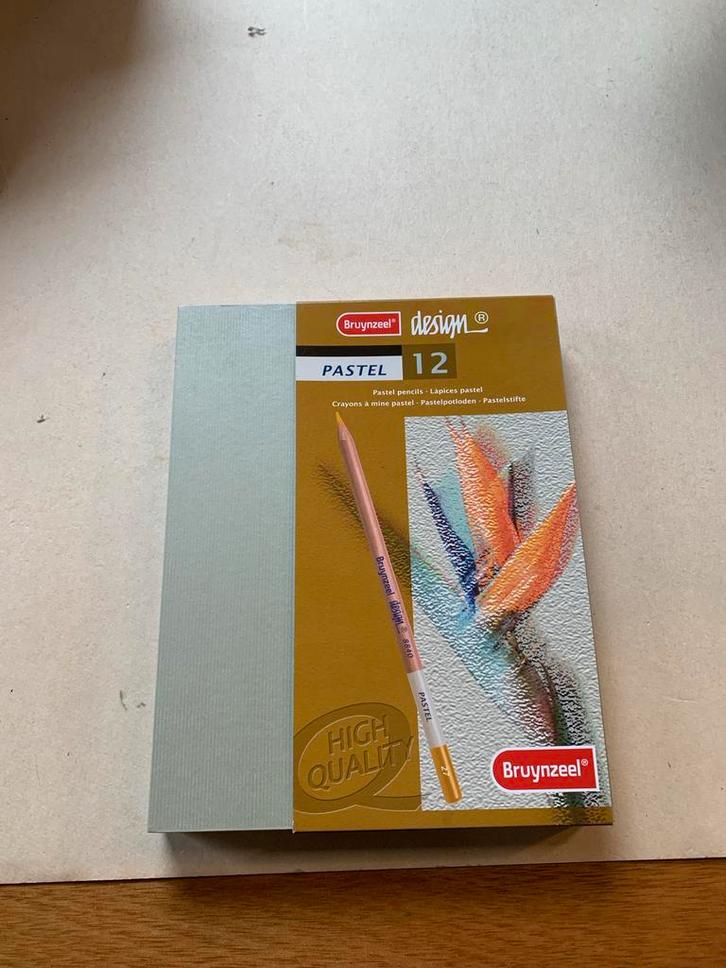 Bruynzeel Design Pastel Potloden - 12 Stuks, Hobby en Vrije tijd, Schilderen, Zo goed als nieuw, Overige typen, Ophalen of Verzenden