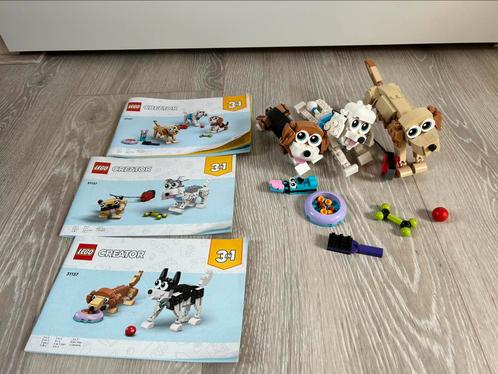 Lego 31137 Creator 3in1 Schattige Honden, Kinderen en Baby's, Speelgoed | Duplo en Lego, Zo goed als nieuw, Lego, Complete set