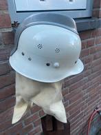 Brandweer helm brandweerhelm oude vintage, Verzamelen, Ophalen, Landmacht, Nederland, Helm of Baret
