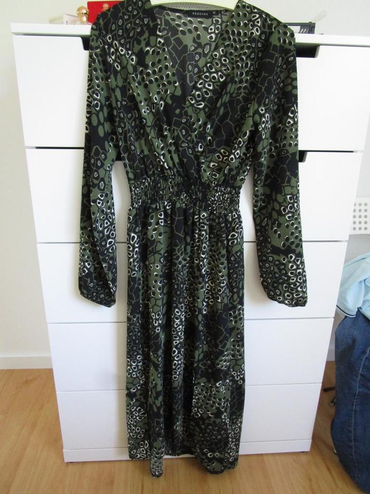 Pescara jurk maat M, Kleding | Dames, Jurken, Zo goed als nieuw, Maat 38/40 (M), Overige kleuren, Onder de knie, Ophalen of Verzenden