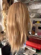 Goudblond Haarstuk Topper & Halo - Echt Haar, Sieraden, Tassen en Uiterlijk, Uiterlijk | Haarverzorging, Ophalen of Verzenden
