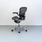 1 Herman Miller Aeron Classic Aluminium maat C, Huis en Inrichting, Bureaustoelen, Niet ingevuld, Niet ingevuld, Ophalen of Verzenden