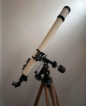Vintage Polarex 60mm Telescoop met Kisten beschikbaar voor biedingen