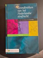 Grondtrekken van het Nederlandse strafrecht, Ophalen of Verzenden, Alpha, Nieuw, WO