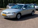 Volvo V70 2.4 140 pk. handgeschakeld, Auto's, Voorwielaandrijving, Zwart, Leder en Stof, V70